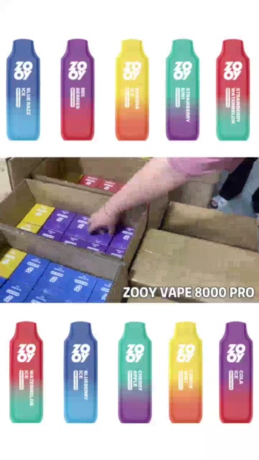 ZOOY PRO 8000 PUFFS | EU Warehouse Free Shipping | 3-7 Days Delivery