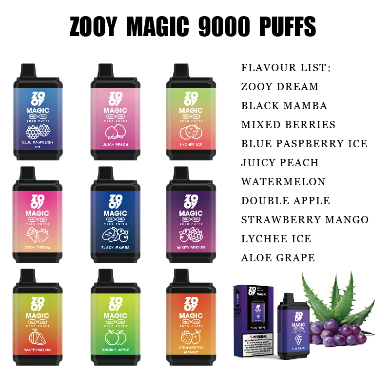 ZOOY MAGIC 9000 PUFFS | EU Warehouse Free Shipping | 3-7 Days Delivery
