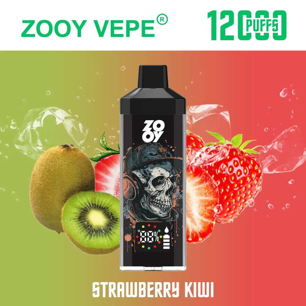 ZOOY GHOSTS 12000 PUFFS | EU Warehouse Free Shipping | 3-7 Days Delivery | Built-in Smart Display Screen