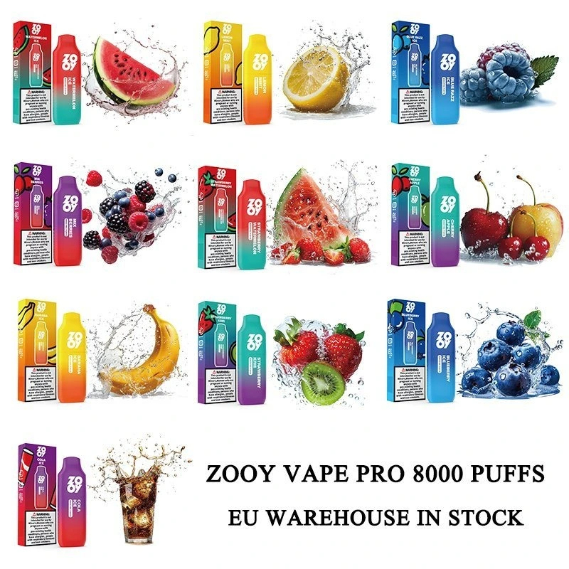ZOOY PRO 8000 PUFFS | EU Warehouse Free Shipping | 3-7 Days Delivery