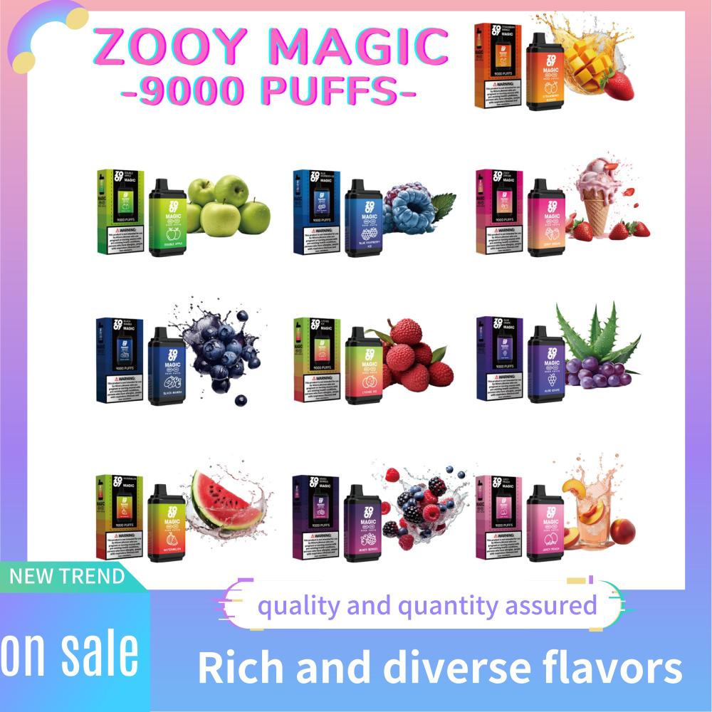 ZOOY MAGIC 9000 PUFFS | EU Warehouse Free Shipping | 3-7 Days Delivery