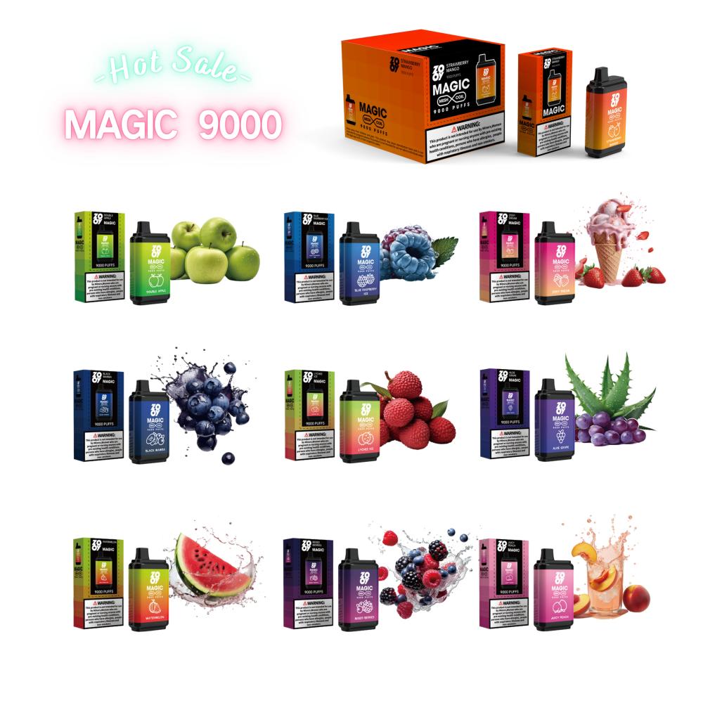 ZOOY MAGIC 9000 PUFFS | EU Warehouse Free Shipping | 3-7 Days Delivery