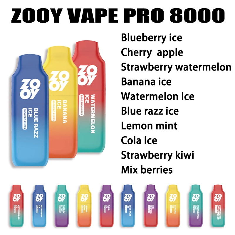 ZOOY PRO 8000 PUFFS | EU Warehouse Free Shipping | 3-7 Days Delivery