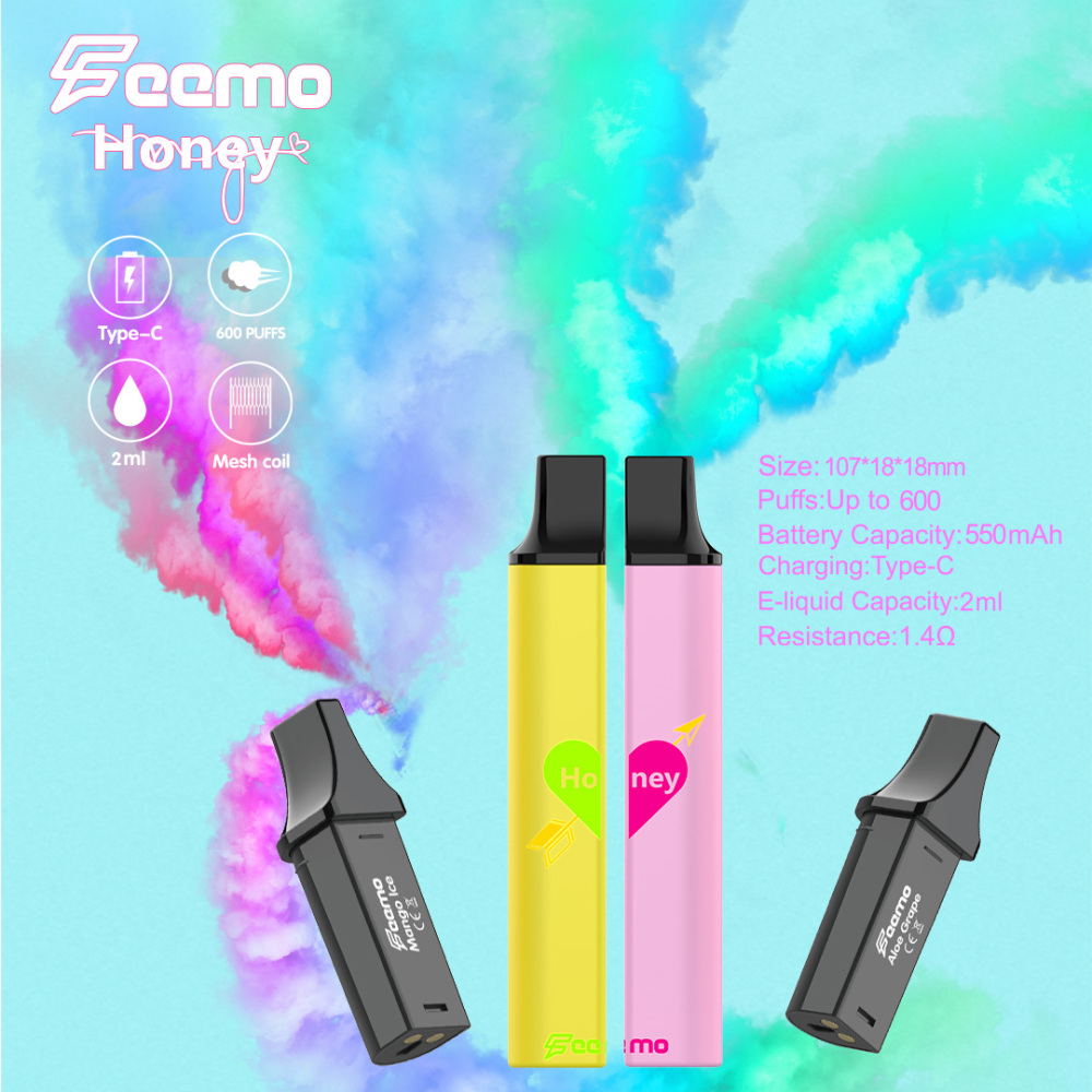 Feemo Honey Pod 600 Puffs | EU Warehouse|