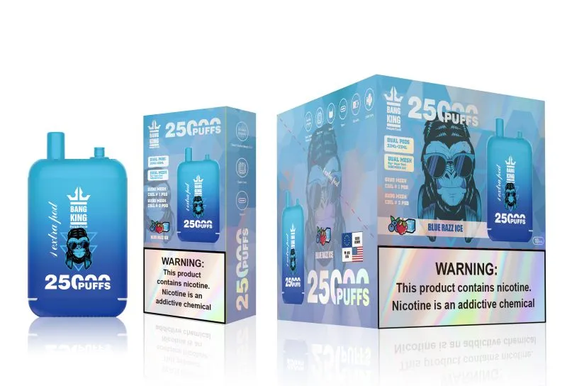 BANG KING 25000 PUFFS | 25K Puff Disposable Vape | Dual Tank Electronic Cigarette | Switch Mounth Tip