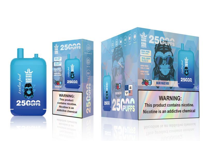 BANG KING 25000 PUFFS | 25K Puff Disposable Vape | Dual Tank Electronic Cigarette | Switch Mounth Tip
