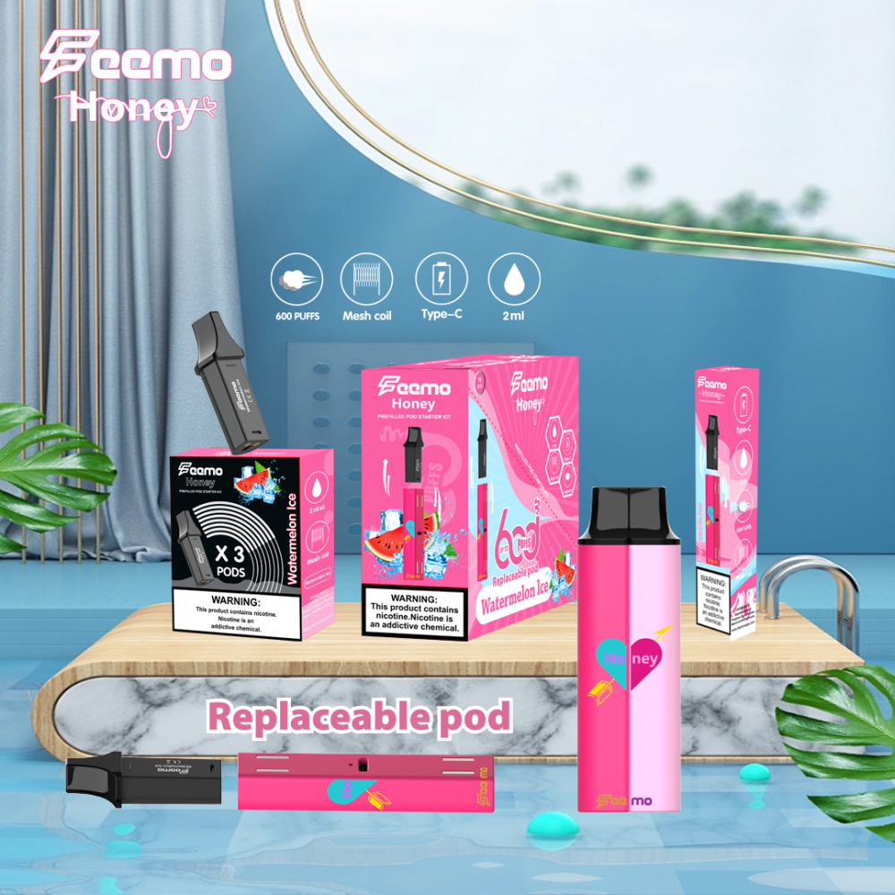 Feemo Honey Pod 600 Puffs | EU Warehouse|
