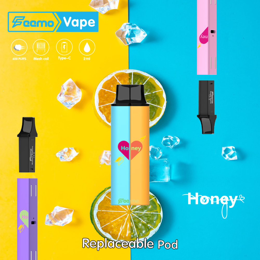 Feemo Honey Pod 600 Puffs | EU Warehouse|