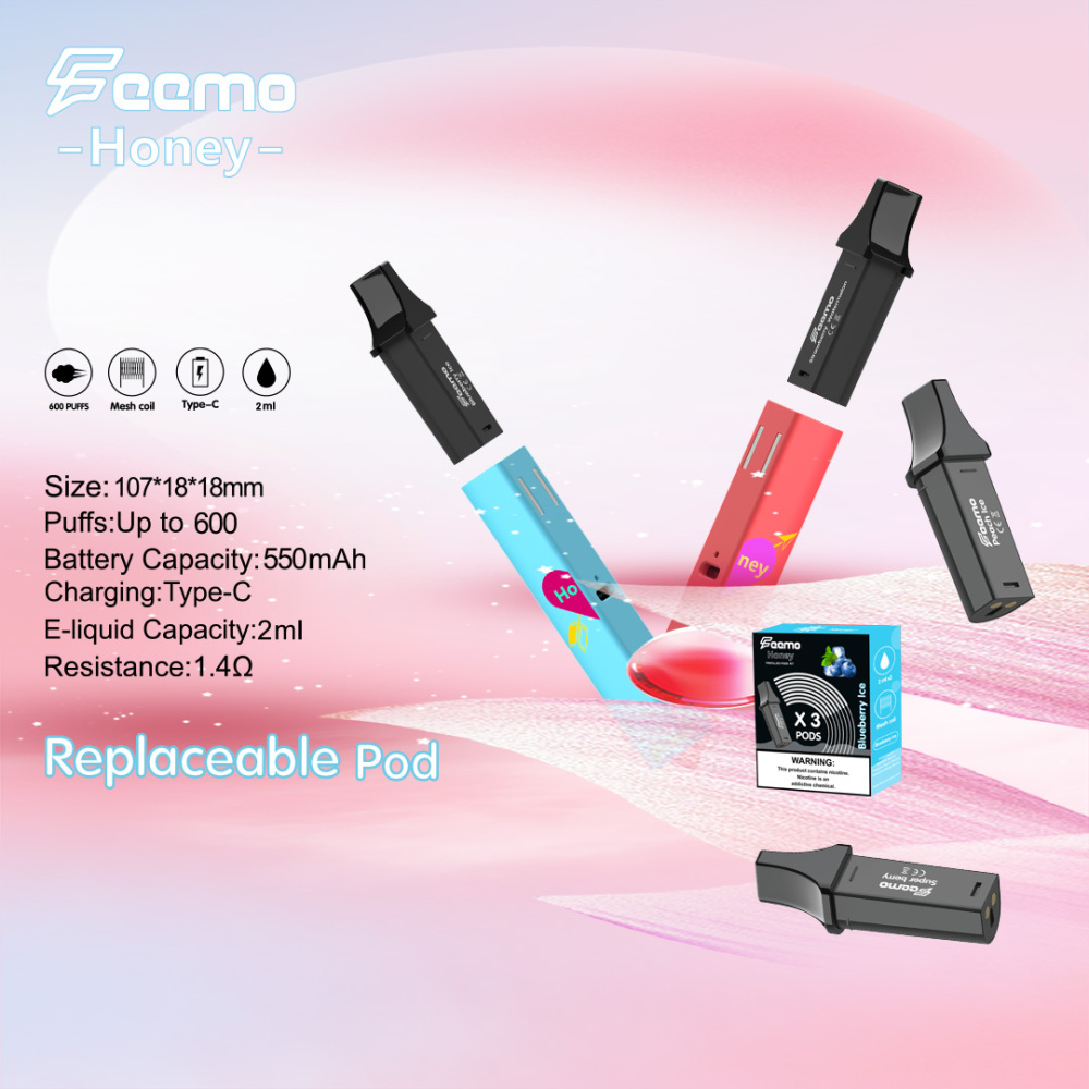 Feemo Honey Pod 600 Puffs | EU Warehouse|