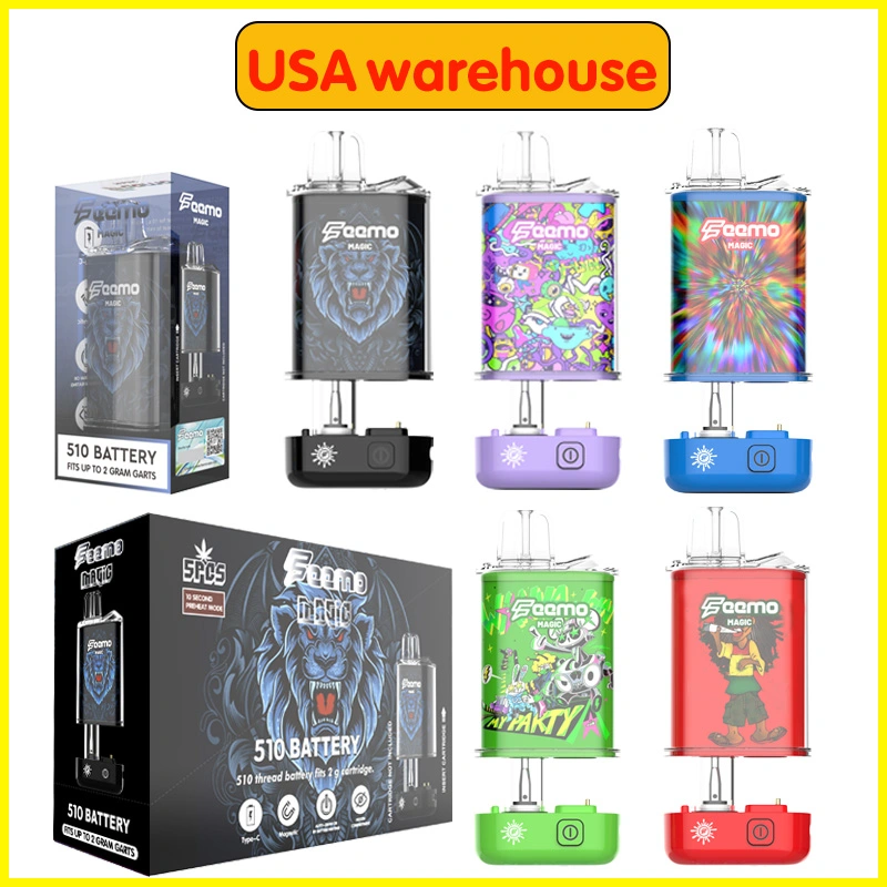 Feemo Magic Battery | EU USA Warehouse Free Shipping | 3-7 Days Delivery | 510 battery device compatible with multiple atomizers