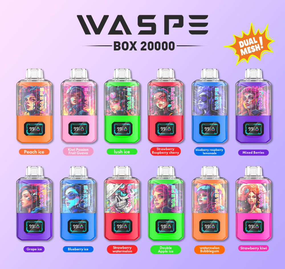 WASPE Box 20000 Disposable Vape Kit 24ml