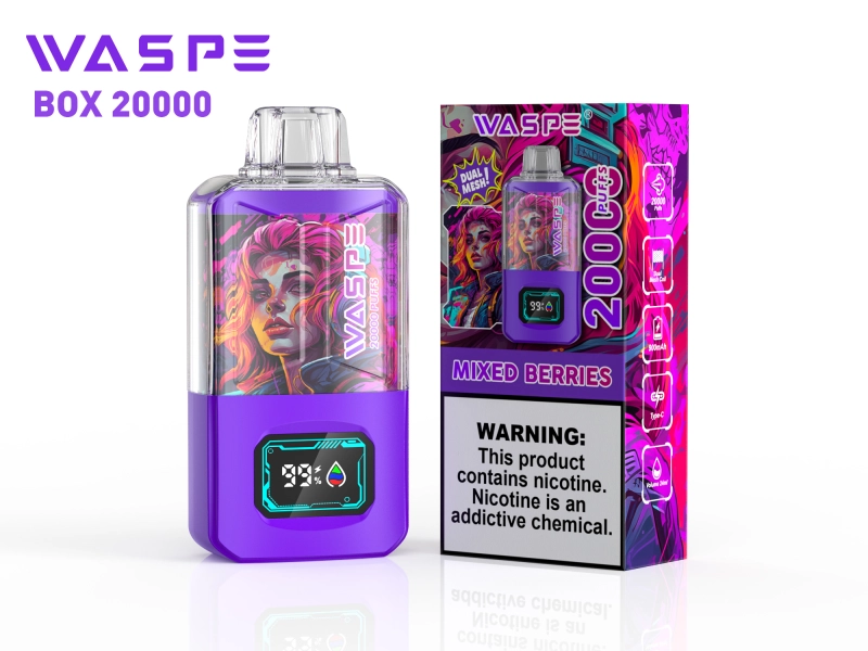 WASPE Box 20000 Disposable Vape Kit 24ml