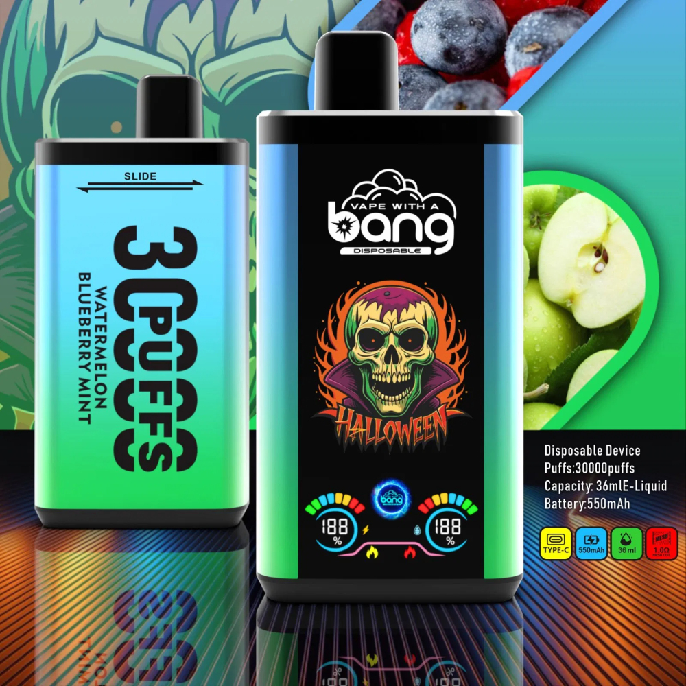 Bang 30K Pro: 30,000 Puffs Disposable Vape with Dual-Flavor System