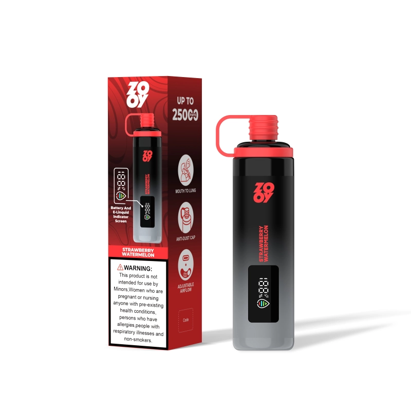 ZOOY SHISHA 25000 PUFFS | EU Warehouse Free Shipping | 25K Puff Disposable Vape with Anti-Dust Cap | DTL Electronic Cigarette | Airflow adjustable