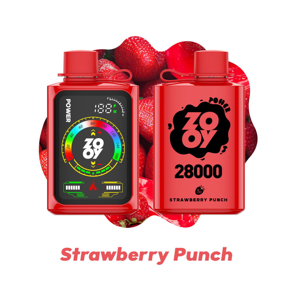 EU Warehouse Zooy Power 28000 Puffs Touch Screen Power Adjustable Pod Pen Wholesale10 Flavor Disposable I Vape
