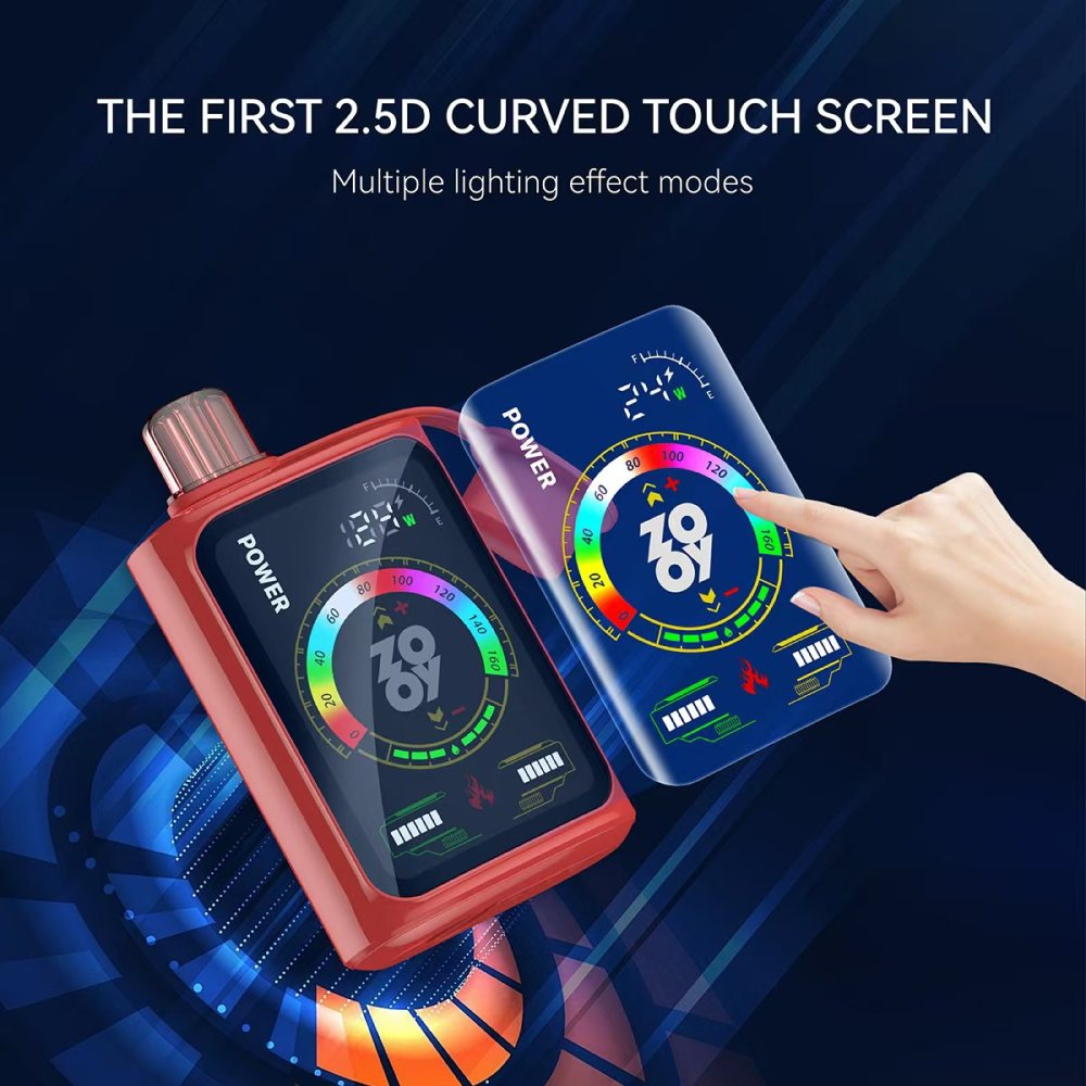 EU Warehouse Zooy Power 28000 Puffs Touch Screen Power Adjustable Pod Pen Wholesale10 Flavor Disposable I Vape