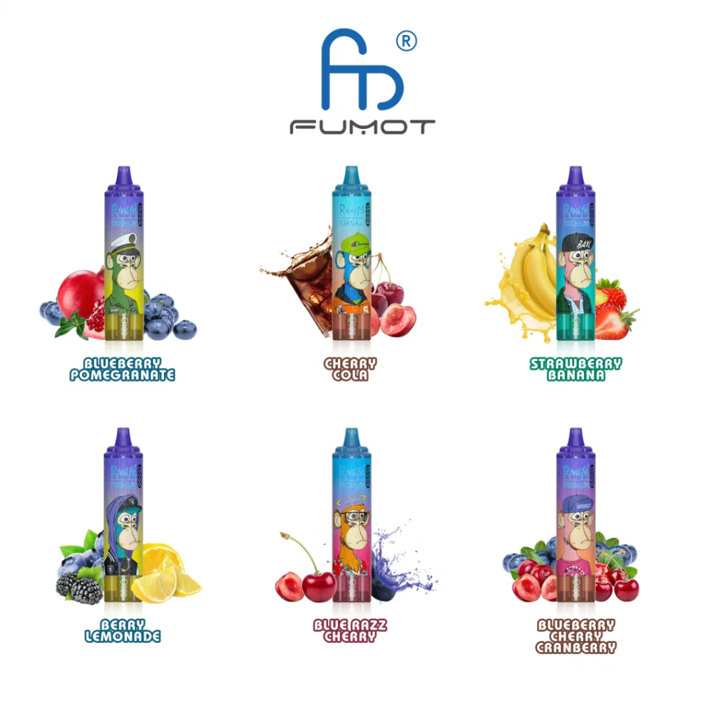 Fumot Tornado 15000 Disposable Vape - 25ML