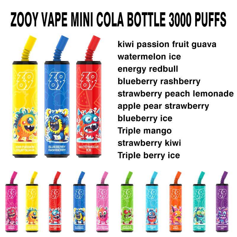 ZOOY MINI COLA 3000 PUFFS | EU Warehouse Free Shipping | 3-7 Days Delivery
