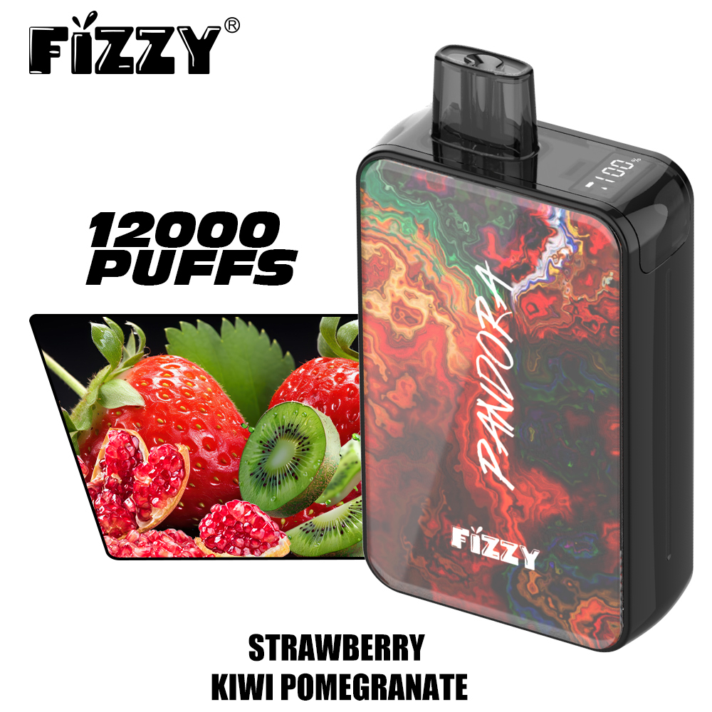 FIZZY PANDORA12000 PUFFS | EU Warehouse Free Shipping | 12K Puff Wholesale Disposable Vape | LED Screen Display E-Cigarettes Vaper Pod