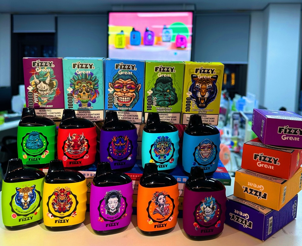 Fizzy Great 10000 Puffs EU Warehouse Wholesale I Disposable Vape Puff 10k E Cigarettes