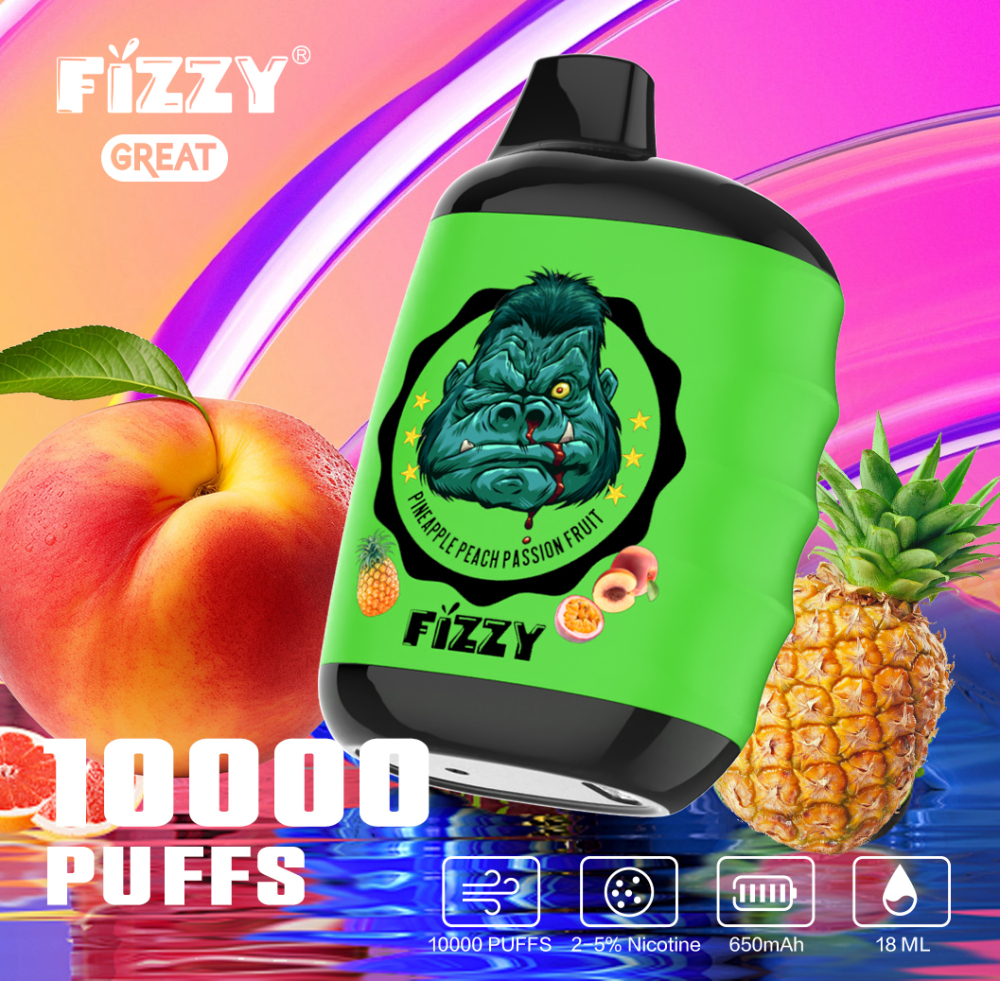 Fizzy Great 10000 Puffs EU Warehouse Wholesale I Disposable Vape Puff 10k E Cigarettes