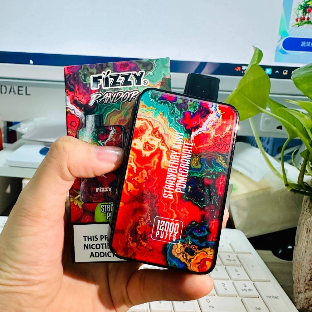 FIZZY PANDORA12000 PUFFS | EU Warehouse Free Shipping | 12K Puff Wholesale Disposable Vape | LED Screen Display E-Cigarettes Vaper Pod