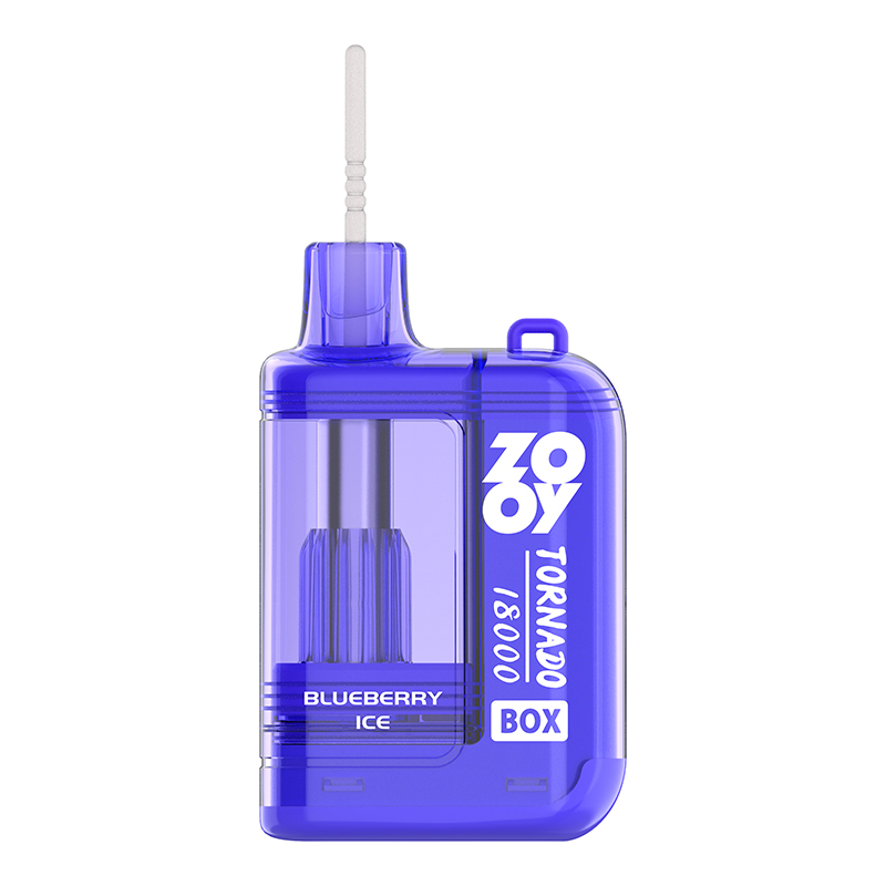 zooy tornado 18000 Puffs 18K LED light Clear tank Disposable Vape EU Warehouse Shipping
