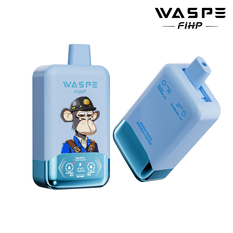 Waspe 40000 PUFFS | 40K Puff Disposable Vape | Dual Flavors Electronic Cigarette | 2 in 1 Vaper Pod | 850mah Fast Charging Vaporizer