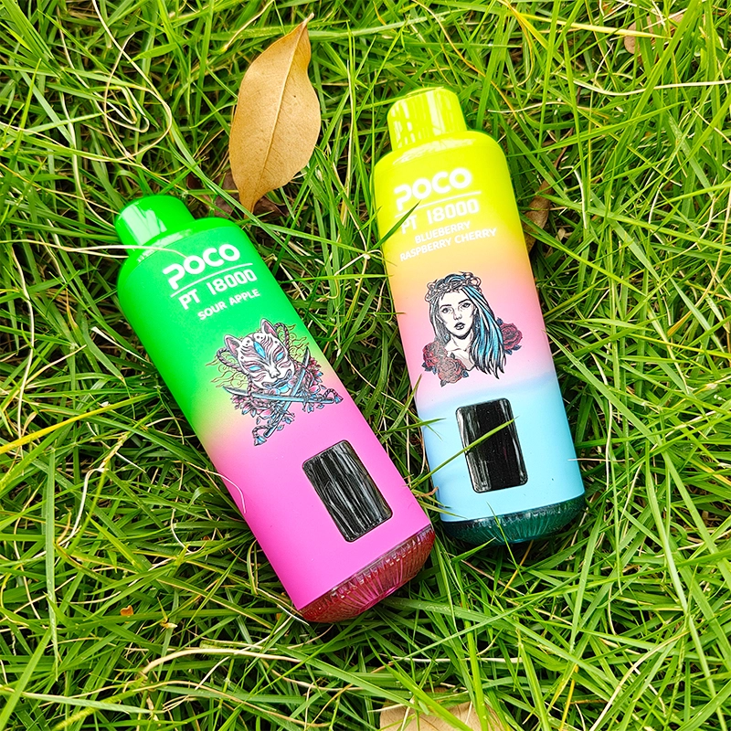 POCO PT18000 PUFFS | EU Warehouse Free Shipping | RGB Light Disposable Vape | Wholesale E-Cigarette Pod | Minimum Order Quantity 100pcs