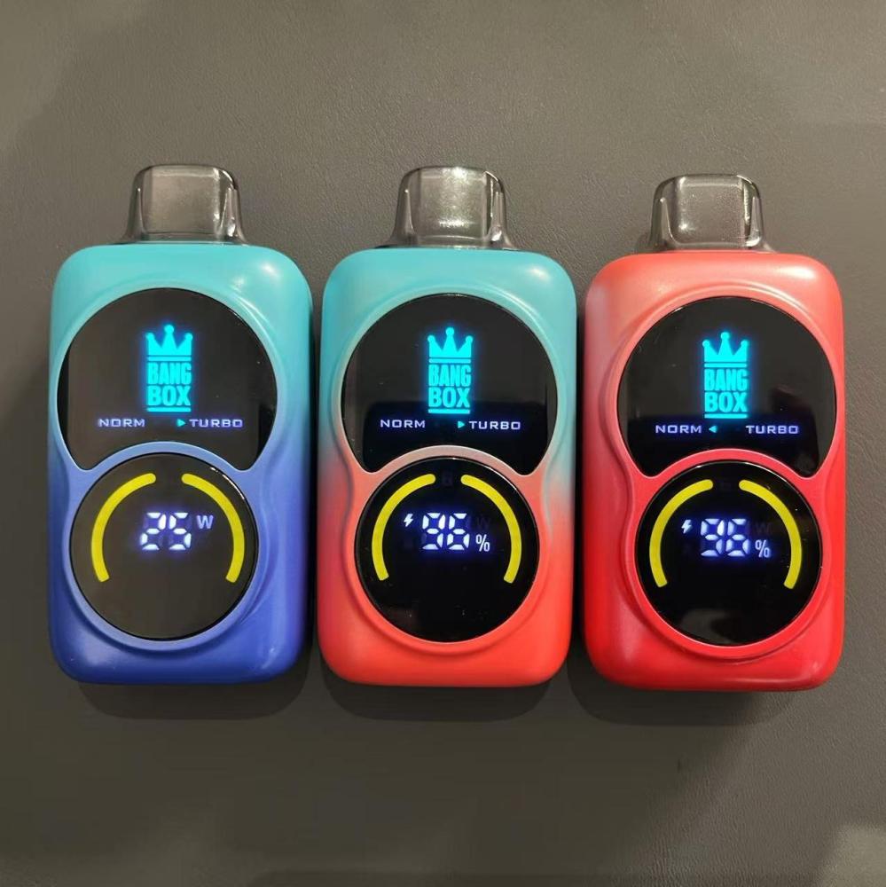 Bang BOX VAPE 35000 PUFFS | Smart Touch Screen Vaper | Airflow Adjustable | Power Adjustable Electronic Cigarette | 35K Puff Disposable Vape