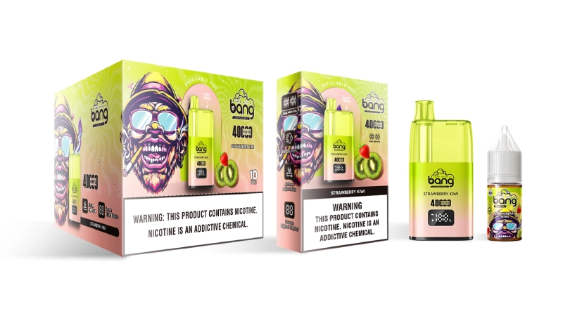 Bang 40000 Puffs Digital Display Screen Wholesale Disposable Vape Puff 40k Electronic Cigarette Refillable Oil Child Lock Airflow Adjustable Vaper