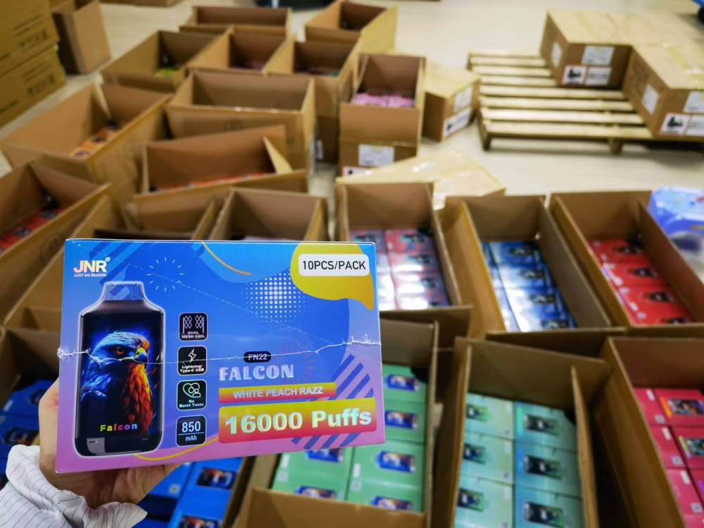 JNR Falcon 16000 Puffs Wholesale Disposable Vape Puff 16k Electronic Cigarette  Adjustable Airflow