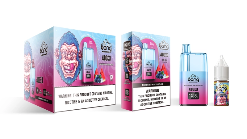 Bang 40000 Puffs Digital Display Screen Wholesale Disposable Vape Puff 40k Electronic Cigarette Refillable Oil Child Lock Airflow Adjustable Vaper