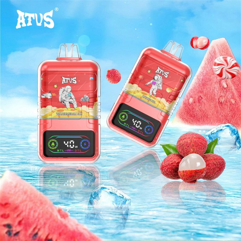 ATVS Warship 30000 Puffs Smart Screen Wholesale Disposable Vape Online Shop Pod Kit Puff 30k Adjustable Airflow Shisha Flavors