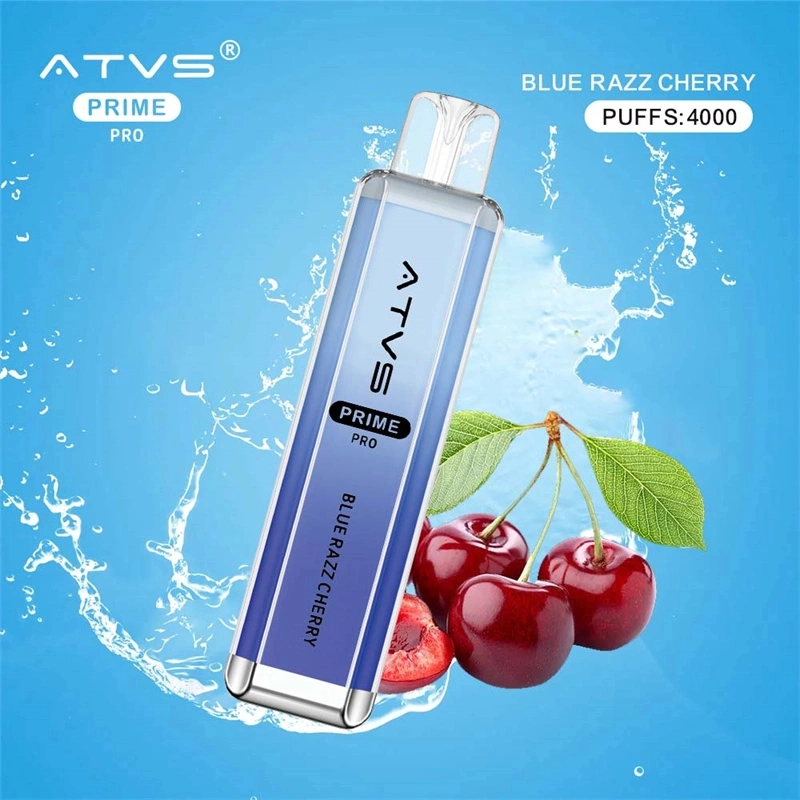 ATVS Prime Pro 4000 Puffs Disposable Vape Pod Kit Puff 4k Crystal Pod Kit Wholesale E Ciagerette Vaper