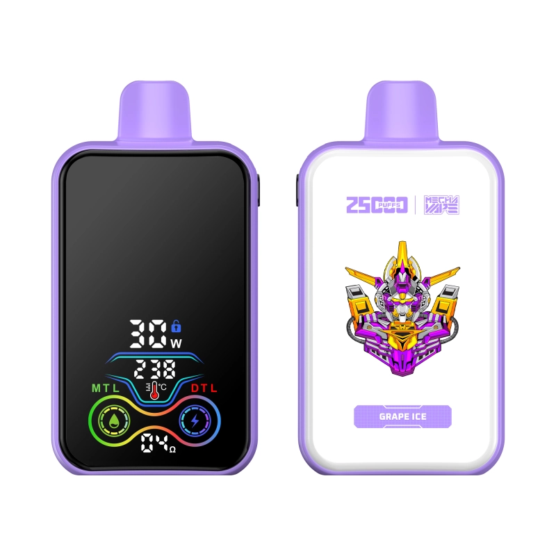 ATVS Warship 25000 Puffs Smart Full Screen Wholesale Online Disposable Vape Electronic Cigarette Puff 25k Adjustable Airflow Pod Kit