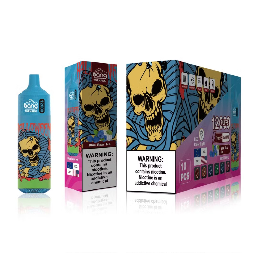 Bang 12000 Puffs Disposable Vape Tornado Vape Wholesale E Cigarettes Online Puff 12k Prefilled Pod