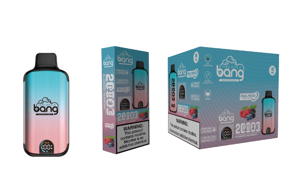 Bang 20000 Puffs Smart Screen Disposable Electronic Cigarettes Online Cheap Vape Puff 20k Prefilled Pod