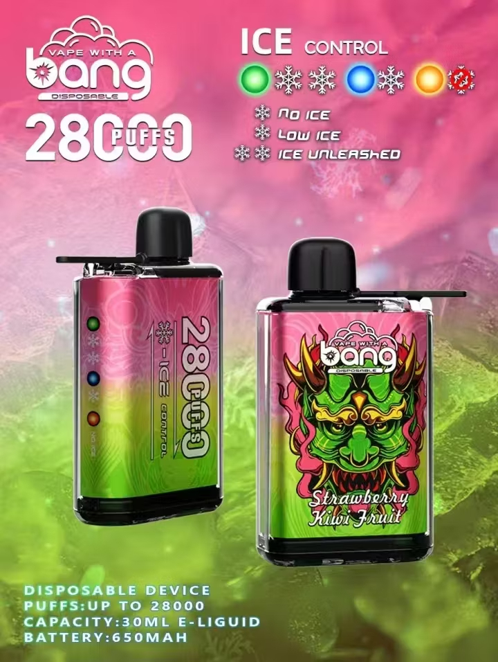 Bang 28000 Puffs Ice Control Wholesale Disposable Vape Puff 28k Electronic Cigarette Whoelsale I Vape