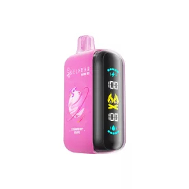 Original Elf Bar 25000 Puffs Disposable Vape Raya D3 Vape 25k Puff 3D Screen Electronic Cigarette