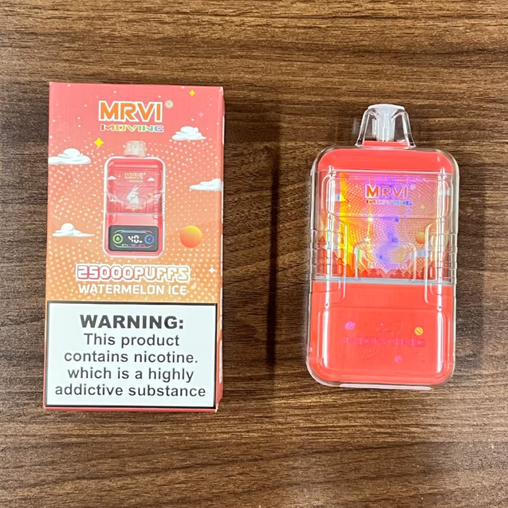 MRVI MOVING 25000 Puffs Disposabel Vape Digital Display&Child Lock MTL&DTL Shisha 25K Electronic Cigarette
