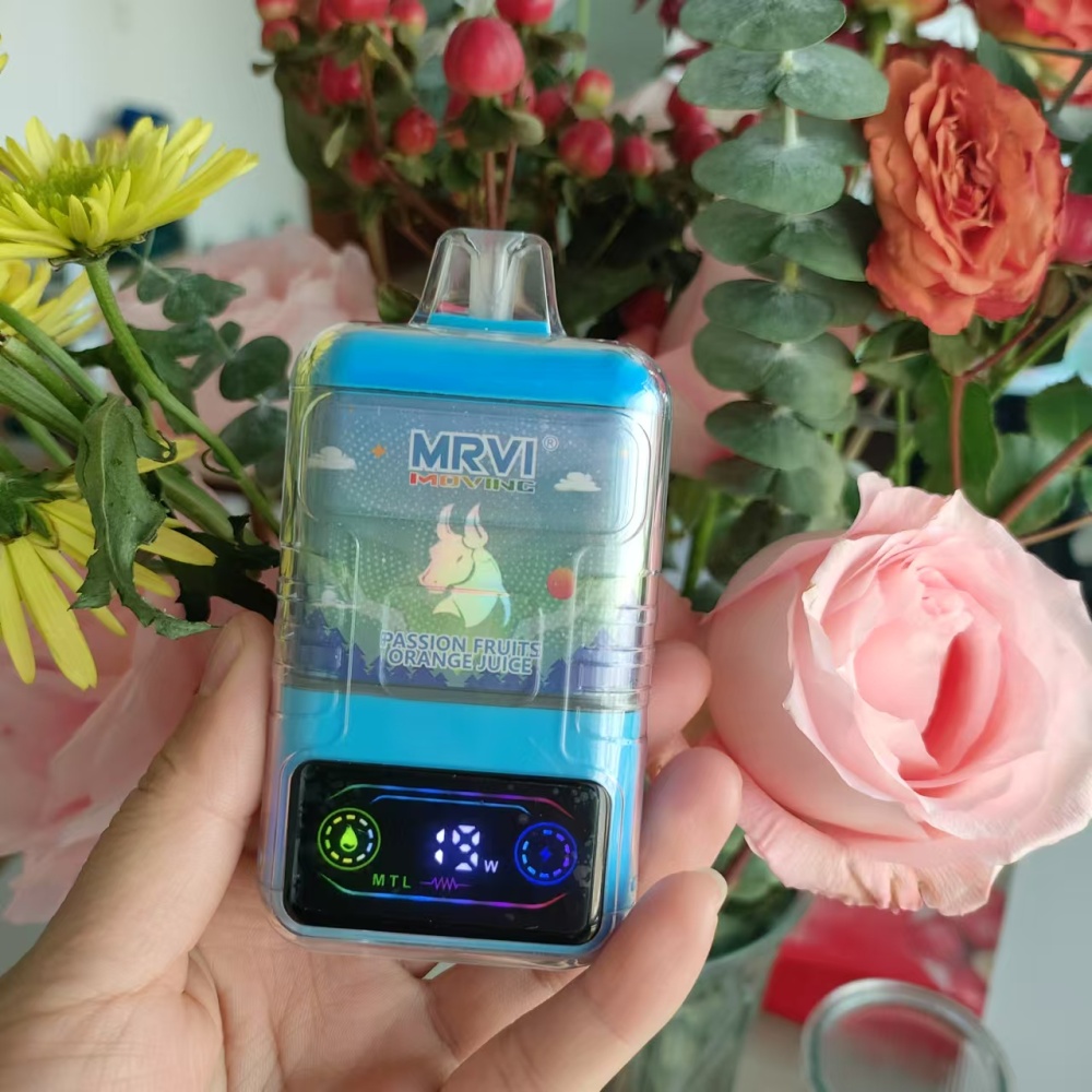 MRVI MOVING 25000 Puffs Disposabel Vape Digital Display&Child Lock MTL&DTL Shisha 25K Electronic Cigarette
