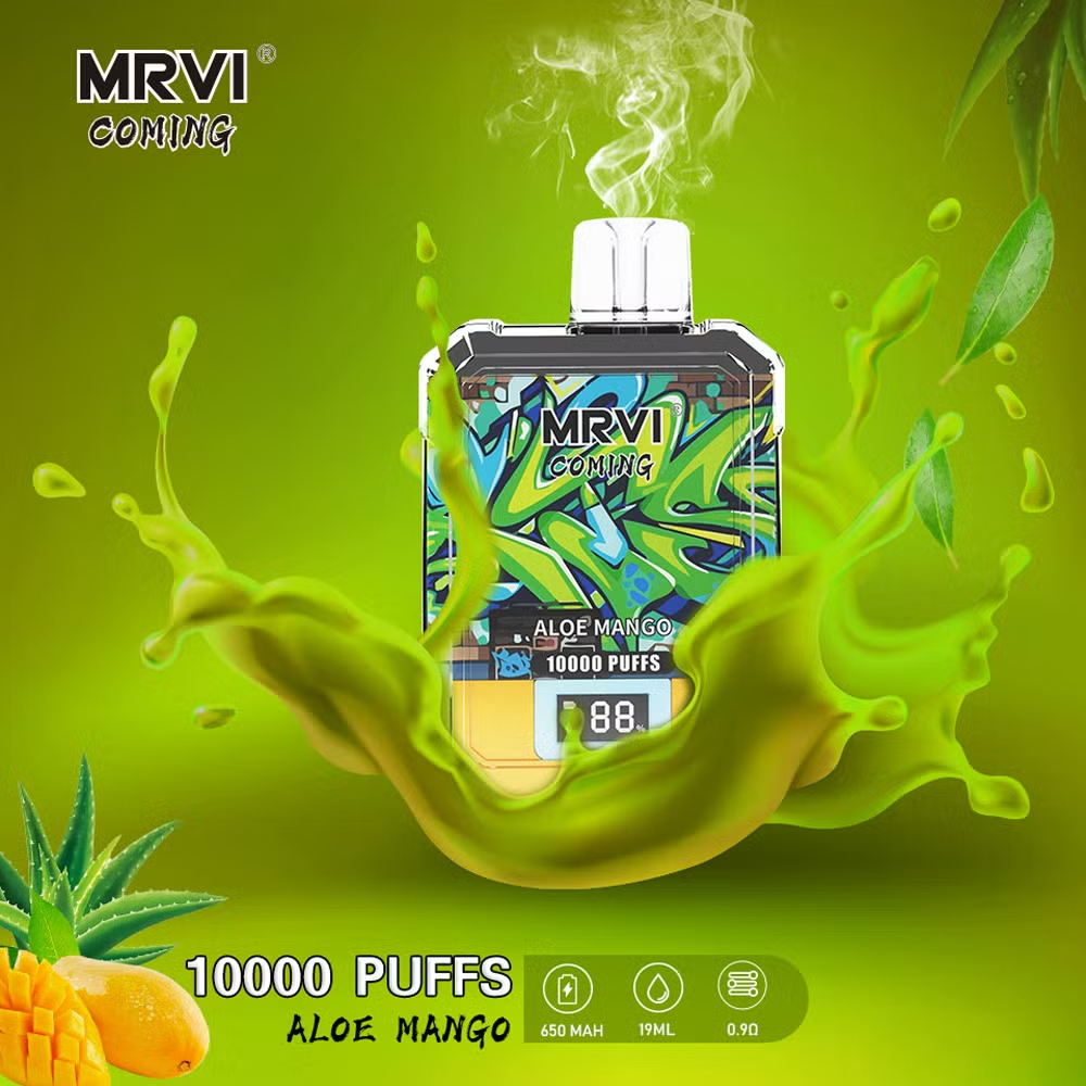 MRVI 10000 Puffs Disposable Vape Crystal  10K Wholesale E Cigarette