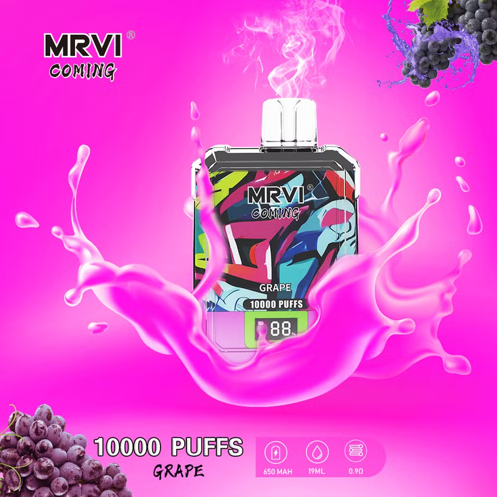 MRVI 10000 Puffs Disposable Vape Crystal  10K Wholesale E Cigarette