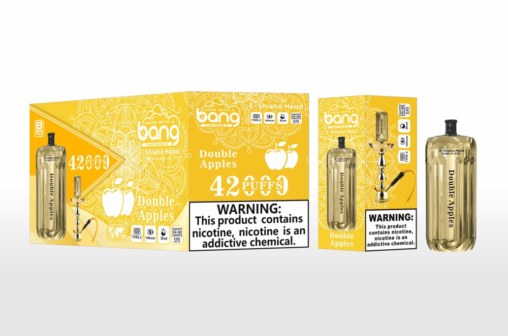 Bang King 42000 Puffs Blaze Smart Screen Puff 42K DTL Hookah Shisha Wholesale Disposable Vape E Cigarettes Two Mesh Adjust Power