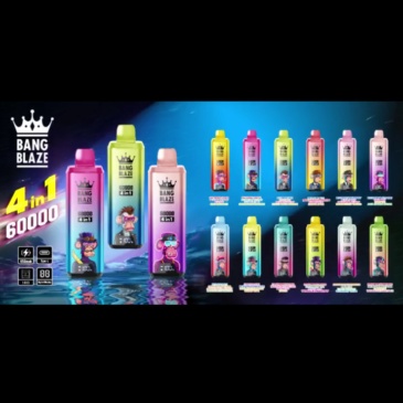 BANG KING 60000 PUFFS | Puff 60K Disposable Vape | Four Flavors Electronic Cigarette | 4 in 1 Twins Vaper