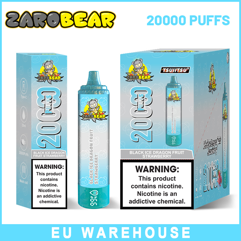 ZAROBEAR Randm Tornado 20000 PUFFS Electronic Cigarette | EU Warehouse Free Shipping 2-5 Days Delivery | Fumot 15K | Smart Screen Screen | Wholesale Disposable Vape