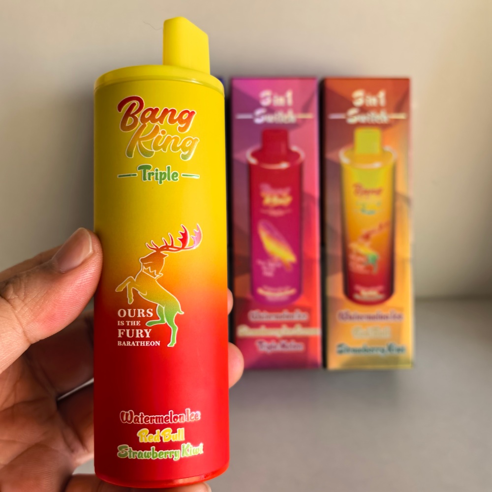 BANG KING 45000 PUFFS | 45000 Puffs Disposable Vape | Triple Flavors Electronic Cigarette | 3 in 1 Triple Vaper