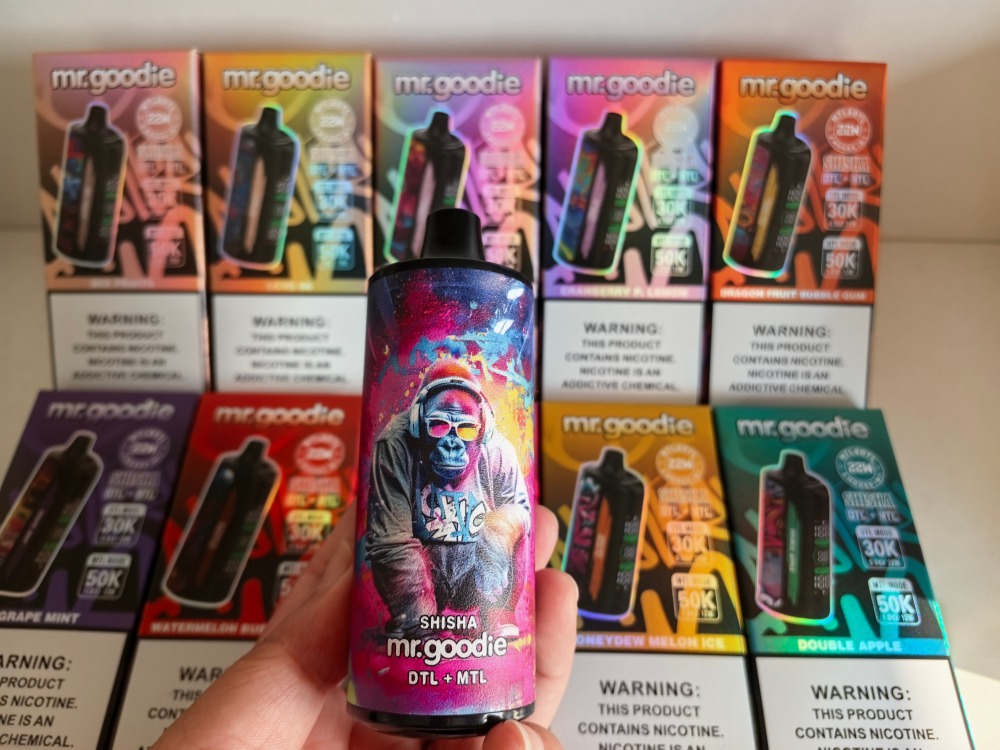 Mr Goodie 50000 30000 PUFFS | 50K Puff Disposable Vape | DTL/MTL Electronic Cigarette Vaper | Big Puff E Shisha Hookha