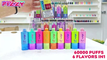 Fizzy Vape 6-in-1 Disposable Vape  Best Vape Juice Flavors Rechargeable  Vapes Disposable